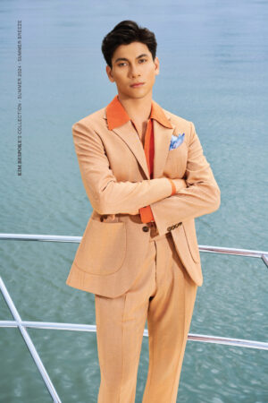 Alternative view of SUMMER BREEZE | PEACH SUIT - A VIBRANT SHADE FOR GENTLEMEN WHO LOVE TO CONQUER