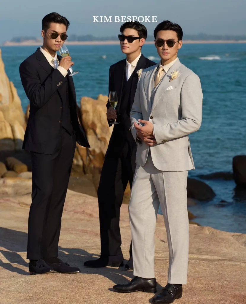 tailored 3 piece suit