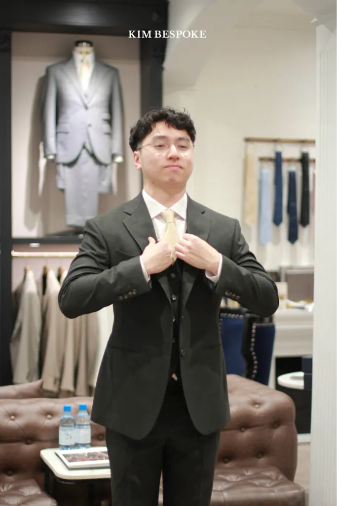 tailored 3 piece suit