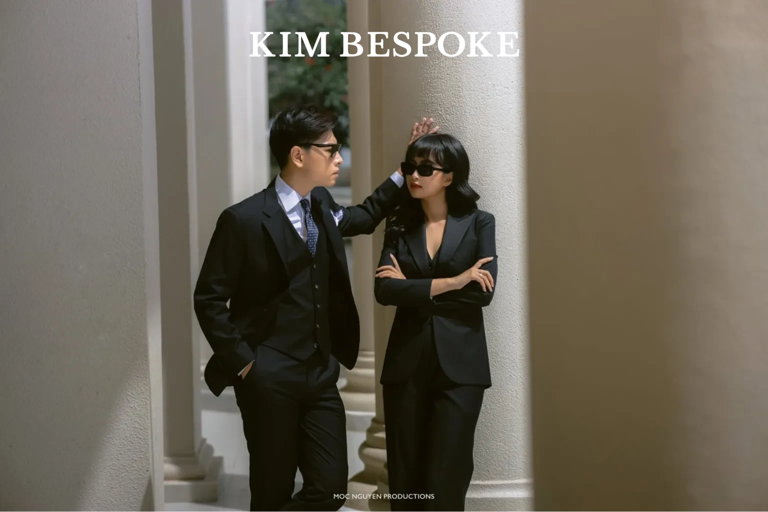 tailored 3 piece modern suit